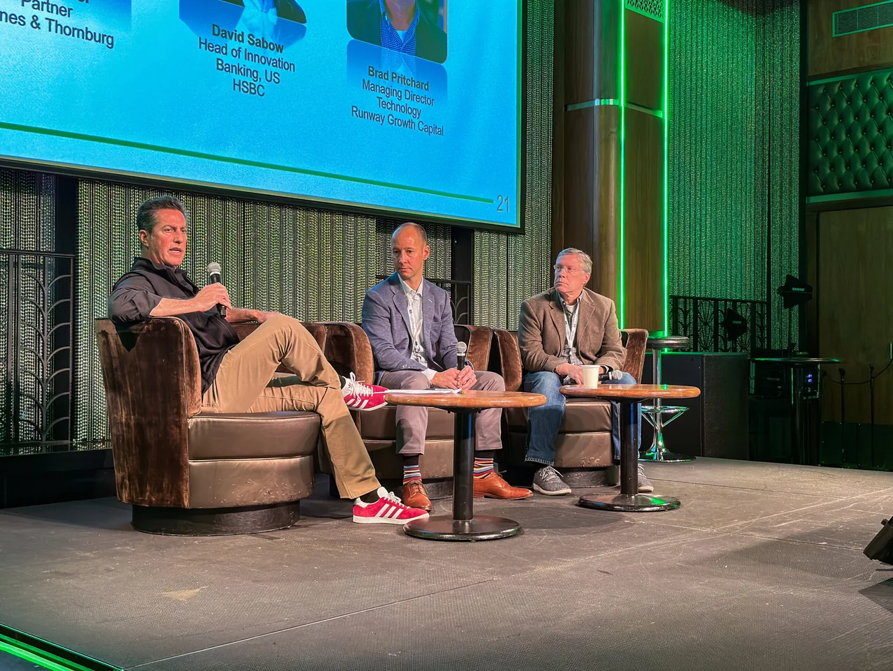 Panel discussion at the Venture Debt Conference