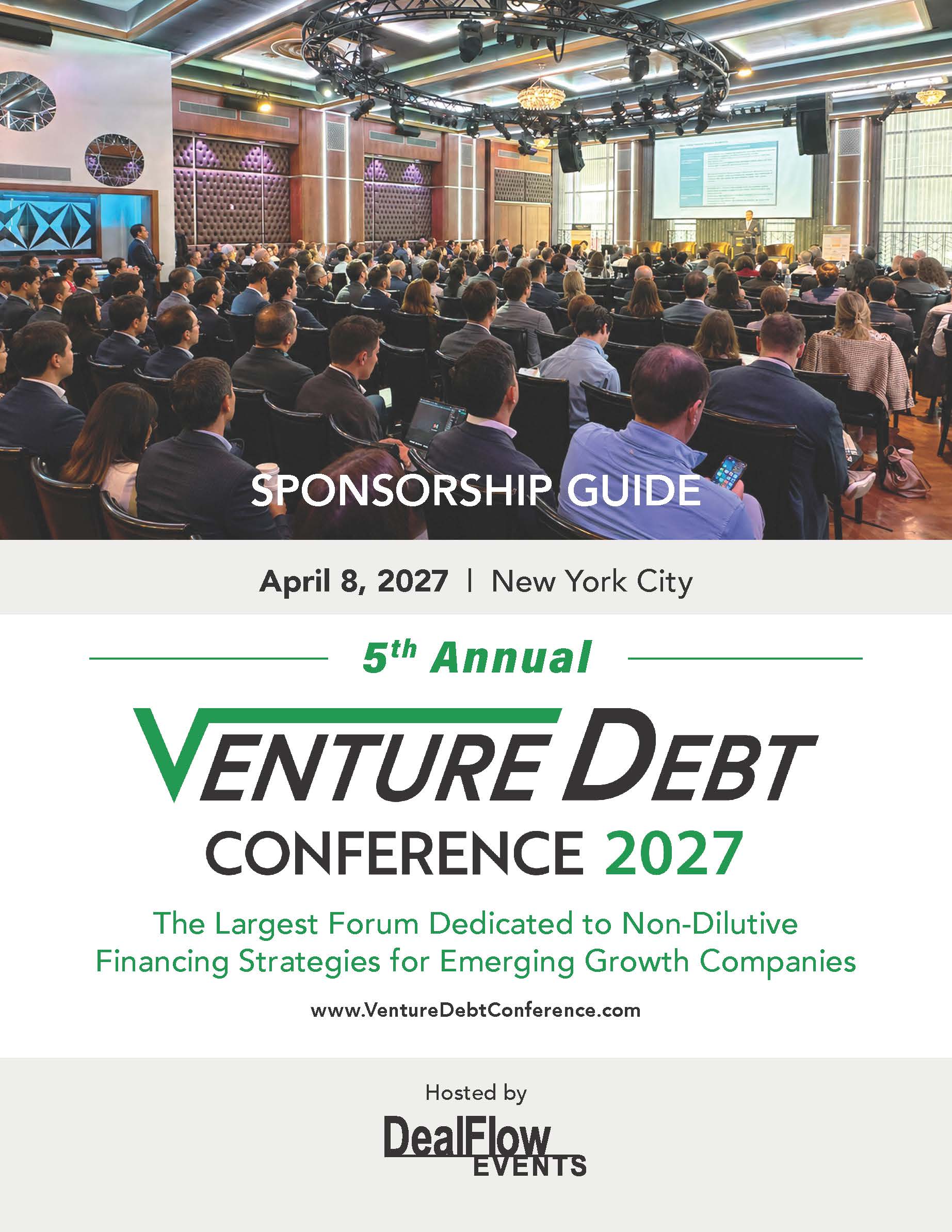 2027 Venture Debt Conference sponsor guide